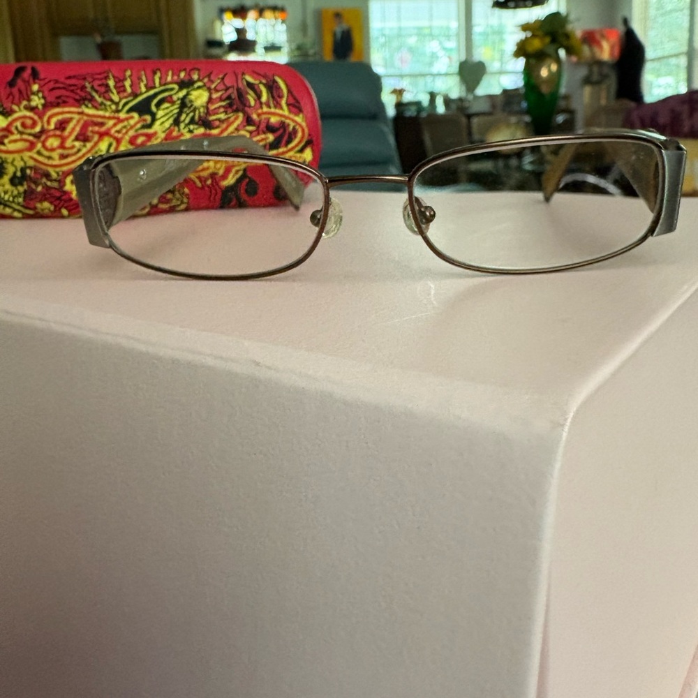Ed Hardy Eyeglasses with Case